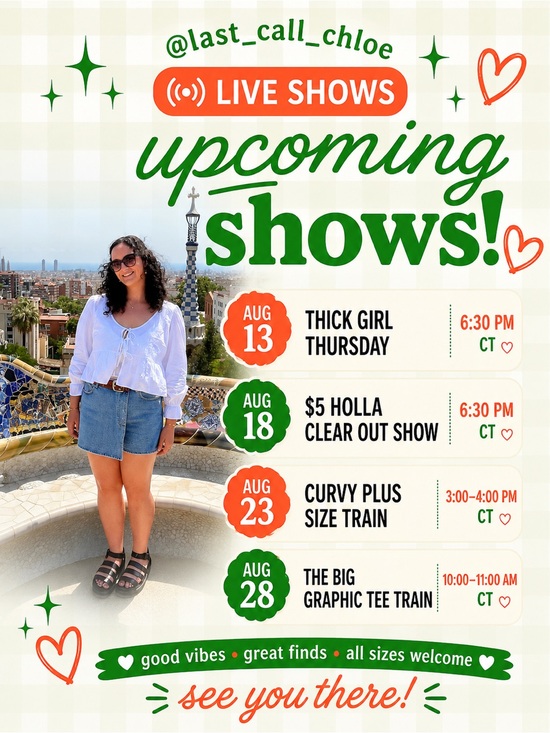 Other - SHOW SCHEDULE!